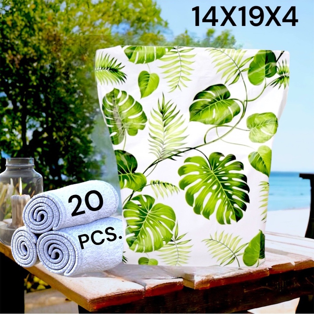 20 14X19X4 Poly Mailers Flat Bottom Shipping Envelopes PRICE FIRM - Picture 2 of 10